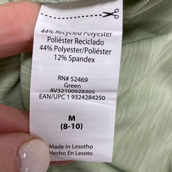Avia Green 3/4 Zip Running Pullover Top Size Medium NWOT - Picture 6 of 7